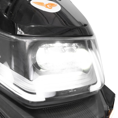 Scuter electric RURIS PILOT SX720N Negru, 2500W, baterie 72V 32Ah, autonomie până la 92 km, topcase inclus [9]