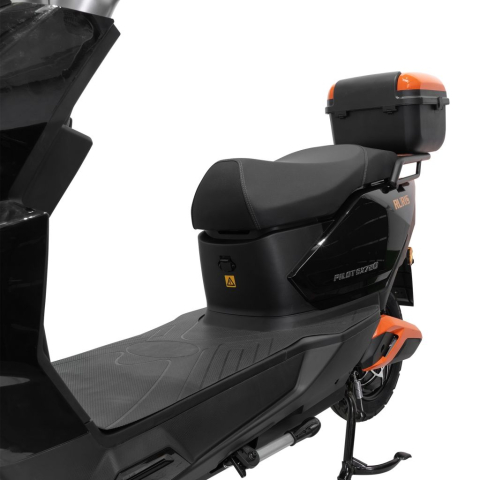 Scuter electric RURIS PILOT SX720N Negru, 2500W, baterie 72V 32Ah, autonomie până la 92 km, topcase inclus [10]
