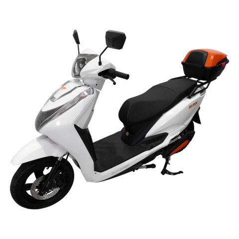 Scuter electric RURIS PILOT SX730A Alb, 2500W, autonomie până la 56 km, topcase inclus [1]