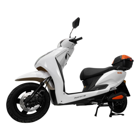 Scuter electric RURIS PILOT SX730A Alb, 2500W, autonomie până la 56 km, topcase inclus [2]