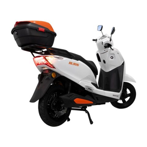 Scuter electric RURIS PILOT SX730A Alb, 2500W, autonomie până la 56 km, topcase inclus [14]