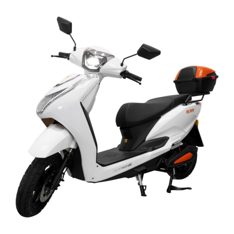 Scuter electric RURIS PILOT SX730A Alb, 2500W, autonomie până la 56 km, topcase inclus [11]