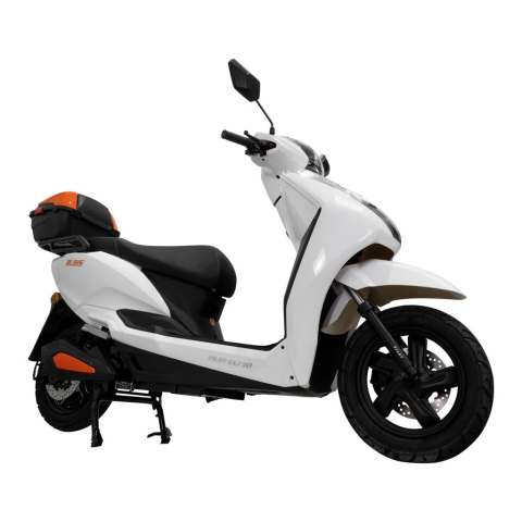 Scuter electric RURIS PILOT SX730A Alb, 2500W, autonomie până la 56 km, topcase inclus [10]