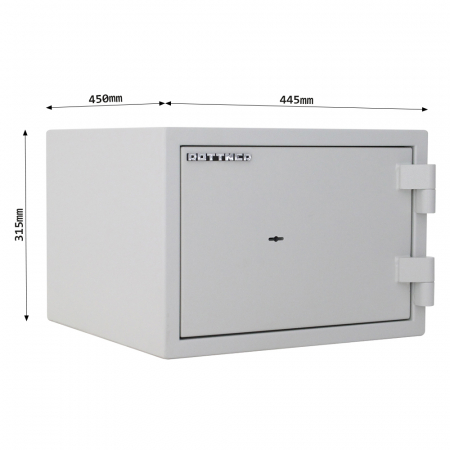 Seif Antifoc Rottner Fire Safe 30 T06015 Închidere Cheie Gri [3]