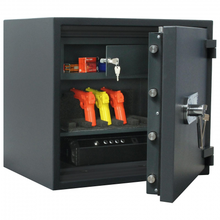 Seif Antifoc Rottner Galaxy 60 T05819 Închidere Cheie Gri Grafit [3]