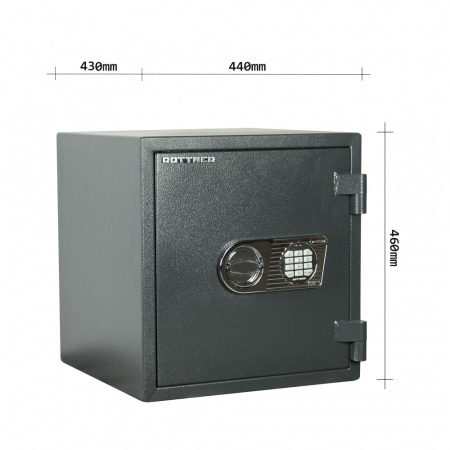 Seif Antifoc și Antiefracție Rottner Atlas Fire 45 T06206 EN1 Închidere Electronică Antracit [4]