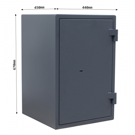 Seif Antifoc și Antiefracție Rottner Fire Hero 65 T06318 EN1 Închidere Cheie Antracit [3]