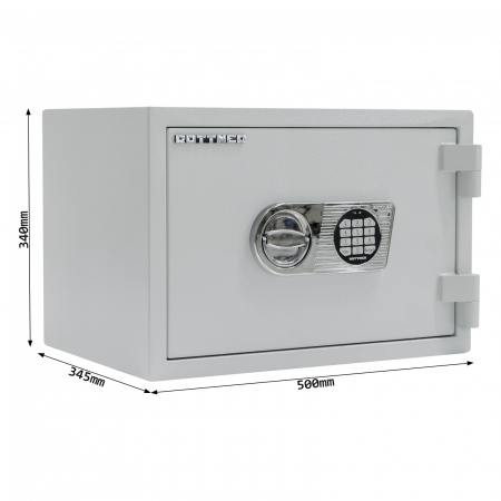 Seif Antifoc și Antiefracție Rottner Opal Fire OPD 35 Premium EN1 Închidere Electronică Gri [4]