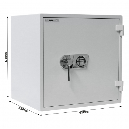 Seif Antifoc și Antiefracție Rottner Opal Fire OPD 65 Premium EN1 Închidere Electronică Gri [4]