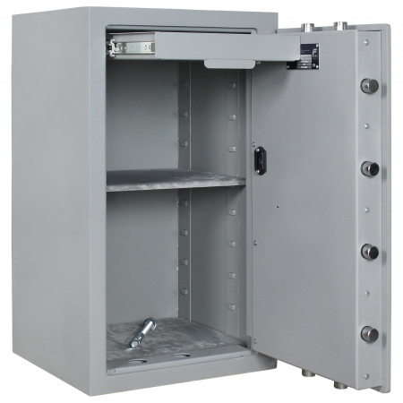Seif Certificat EN1 Rottner Steel 75 T06460 Închidere Electronică Gri Deschis [1]