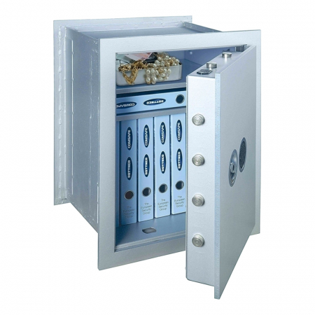 Seifuri - Seif Perete Antiefracţie Rottner Stone GSE 70 Premium EN1 Închidere Electronică Alb