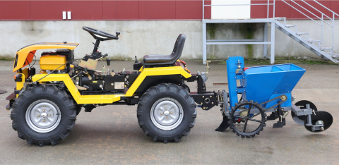 Semănătoare pentru tuberculi (cartofi) pentru minitractoarele ProGarden Campo T18/T12 [8]