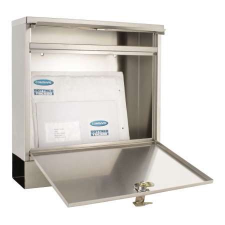 Set Cutie Poştală + Suport de Ziare Rottner Hochhaus II din Oțel Inoxidabil  [2]