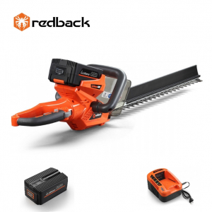 Foarfece gard viu - Set Redback trimer gard viu E522D 40V + acumulator Li-Ion EP60 40V/6Ah + incarcator rapid EC50 40V/5A