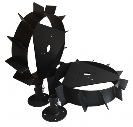 Accesorii utilaje agricole - Set roti de otel 500mm pentru Texas Vision 700