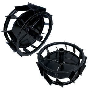 Accesorii utilaje agricole - ProGARDEN set roti metalice 300mm, manicot sudat, hexagon 23mm