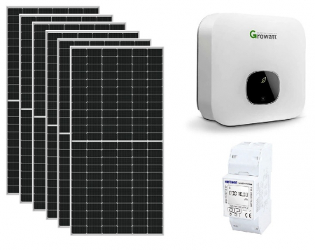 Sistem solar fotovoltaic on-grid, monofazat 2.75 kw, monocristalin, half-cut [0]