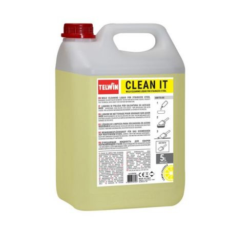 Alte accesorii pentru sudura - Lichid curatare cordon sudura, 5l, Telwin 804296 - CLEAN IT