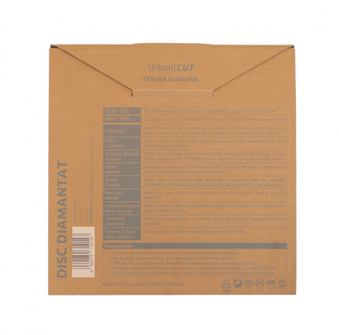 Disc diamantat Stager URBAN CUT 450x3.2x10x25.4-P pentru beton/asfalt [2]