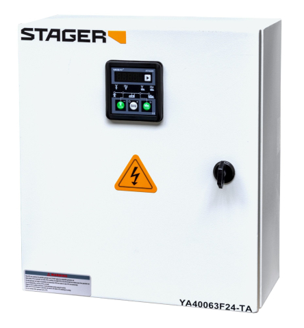 Automatizari generatoare - Stager YA40063F24TA automatizare trifazata 63A, 24Vcc, protectie