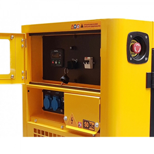 Stager YDE12T Generator insonorizat 10kVA, 39A, 3000rpm, monofazat, diesel, pornire electrica [1]
