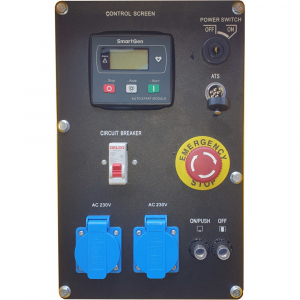 Generator Stager YDE15000T 12 kVA Diesel, monofazat, insonorizat, 48A, 3000rpm cu automatizare trifazata [6]