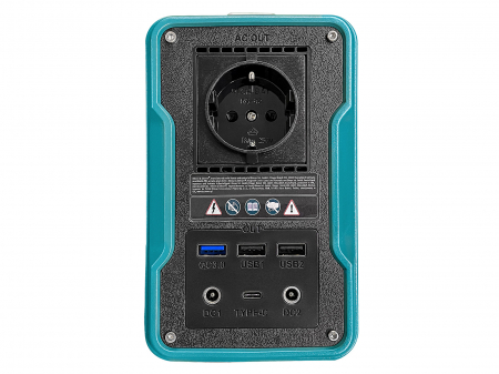 Statie de incarcare portabila Konner&Sohnen KS200PS, 200 W, 1 x 230 V, 2 x 12 v, 1 x USB type C, 2 x USB 2.1, 1 x USB 3.0 [3]