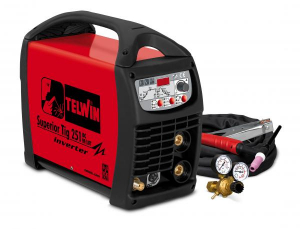Aparate de sudura - SUPERIOR TIG 251 DC-HF/LIFT VRD 400V+ACC - APARAT DE SUDURA TELWIN tip TIG