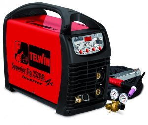 Aparate de sudura - SUPERIOR TIG 252 AC/DC -HF/LIFT  - APARAT DE SUDURA TELWIN tip TIG