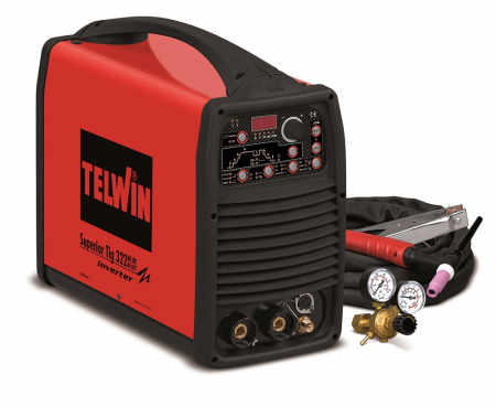 Aparate de sudura - SUPERIOR TIG 322 AC/DC HF/LIFT - APARAT DE SUDURA TELWIN tip TIG