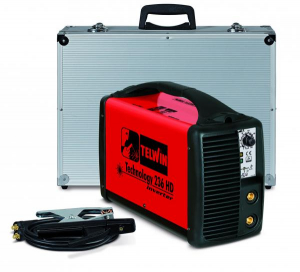 Aparate de sudura - TECHNOLOGY 236HD - Invertor sudura TELWIN + valiza de transport si accesorii