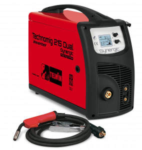 Aparate de sudura - TECHNOMIG 215 DUAL SYNERGIC - APARAT DE SUDURA TELWIN tip MIG-MAG
