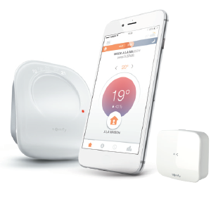 Accesorii centrale termice - Termostat inteligent Somfy Conectat comunicare prin wireless