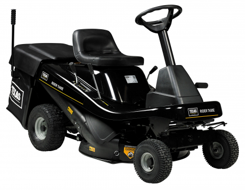 Masini de tuns gazon - Texas Rider 7600E 3-in-1 tractoras pentru tuns gazonul cu colector, 10 CP, benzina, 900-1000 mm