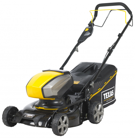Masini de tuns gazon - Texas Razor 4220TR-Li, masina de tuns gazonul pe acumulatori, 40 V 2,5 Ah, latime lucru 420mm, autopropulsata, reglaj central 6 trepte, sac 45 litri