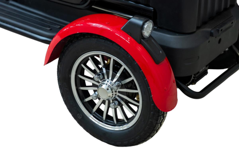 Triciclu electric BLADE VIVA 14  Rosu-Negru, 25 km/h,  1200W, autonomie pana la 50 km, CIV inclus [14]