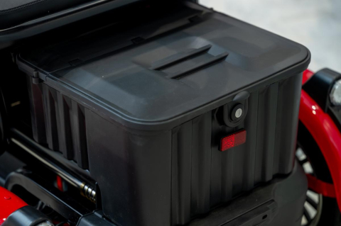 Triciclu electric BLADE VIVA 14  Rosu-Negru, 25 km/h,  1200W, autonomie pana la 50 km, CIV inclus [15]