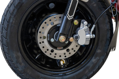 Triciclu electric cargo BLADE Sprint 3.0 Rosu-Negru 2000W - CIV inclus [8]