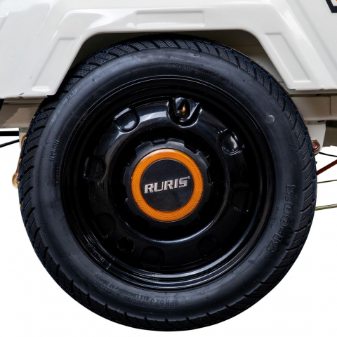 Triciclu electric cargo RURIS Pilot 3110A ALB fara permis, 2000W, viteza 25 km/h, autonomie 80 km [7]