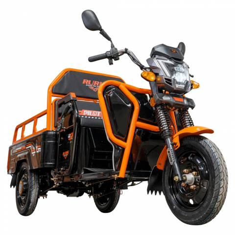 Triciclu electric cargo RURIS Pilot 3110N NEGRU fara permis, 2000W, viteza 25 km/h, autonomie 80 km [2]