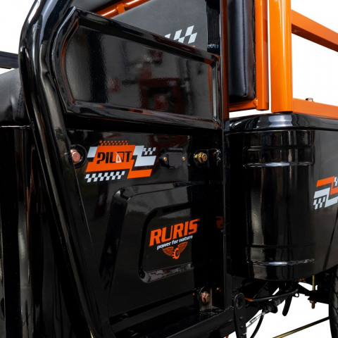 Triciclu electric cargo RURIS Pilot 3110N NEGRU fara permis, 2000W, viteza 25 km/h, autonomie 80 km [17]