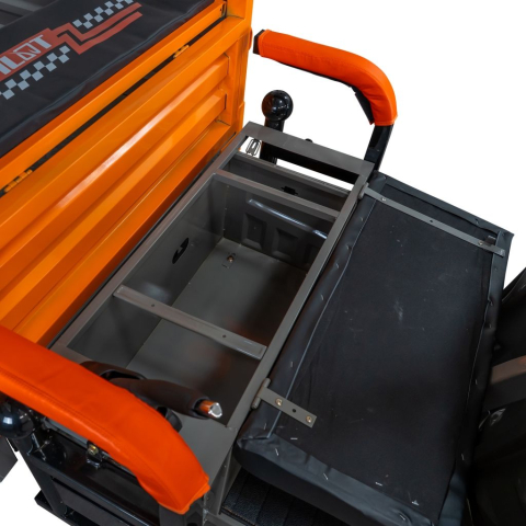 Triciclu electric cargo RURIS Pilot 3120G GRI fara permis, 2000W, viteza 25 km/h, autonomie 70 km [9]