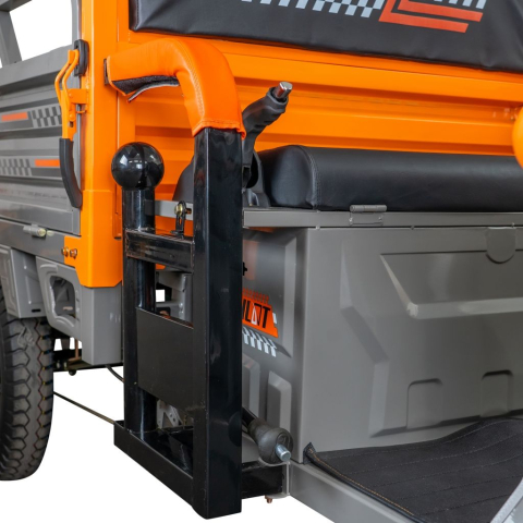 Triciclu electric cargo RURIS Pilot 3120G GRI fara permis, 2000W, viteza 25 km/h, autonomie 70 km [11]