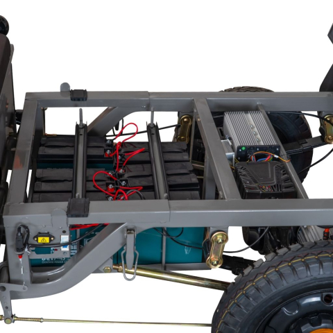 Triciclu electric cargo RURIS Pilot 3120G GRI fara permis, 2000W, viteza 25 km/h, autonomie 70 km [25]
