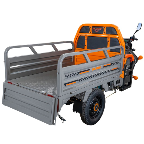 Triciclu electric cargo RURIS Pilot 3120G GRI fara permis, 2000W, viteza 25 km/h, autonomie 70 km [20]