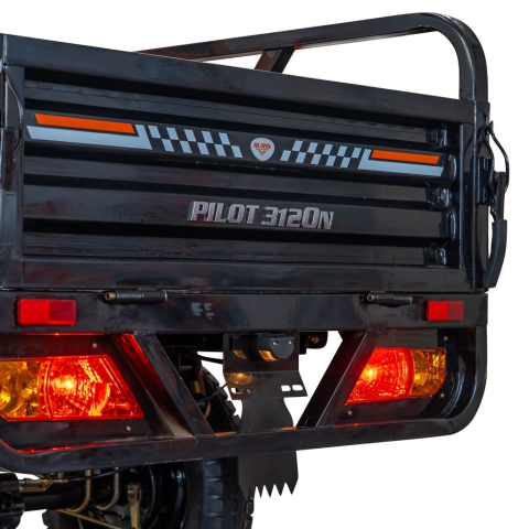 Triciclu electric cargo RURIS Pilot 3120N NEGRU fara permis, 2000W, viteza 25 km/h, autonomie 70 km [15]