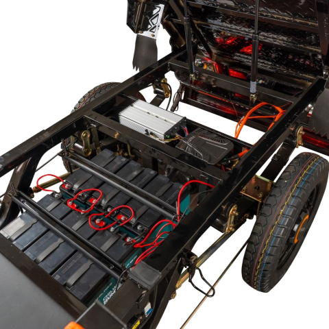 Triciclu electric cargo RURIS Pilot 3120N NEGRU fara permis, 2000W, viteza 25 km/h, autonomie 70 km [23]
