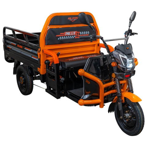 Triciclu electric cargo RURIS Pilot 3120N NEGRU fara permis, 2000W, viteza 25 km/h, autonomie 70 km [3]