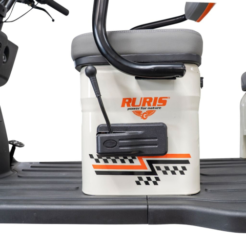 Triciclu electric cu cabina RURIS Pilot 3070A ALB fara permis, 2900W, viteza 25 km/h, autonomie 60 km [18]