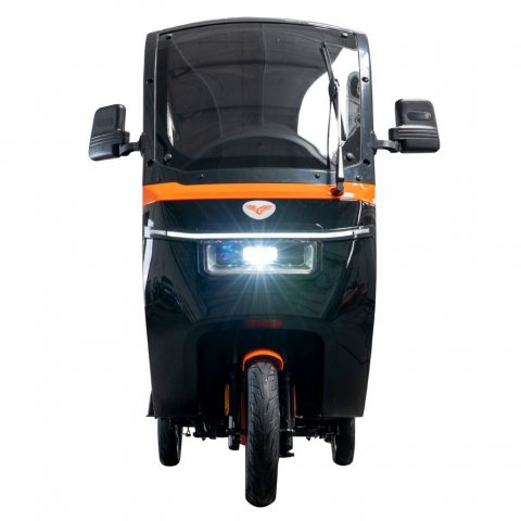 Triciclu electric cu cabina RURIS Pilot 3070N NEGRU fara permis, 2900W, viteza 25 km/h, autonomie 60 km [5]